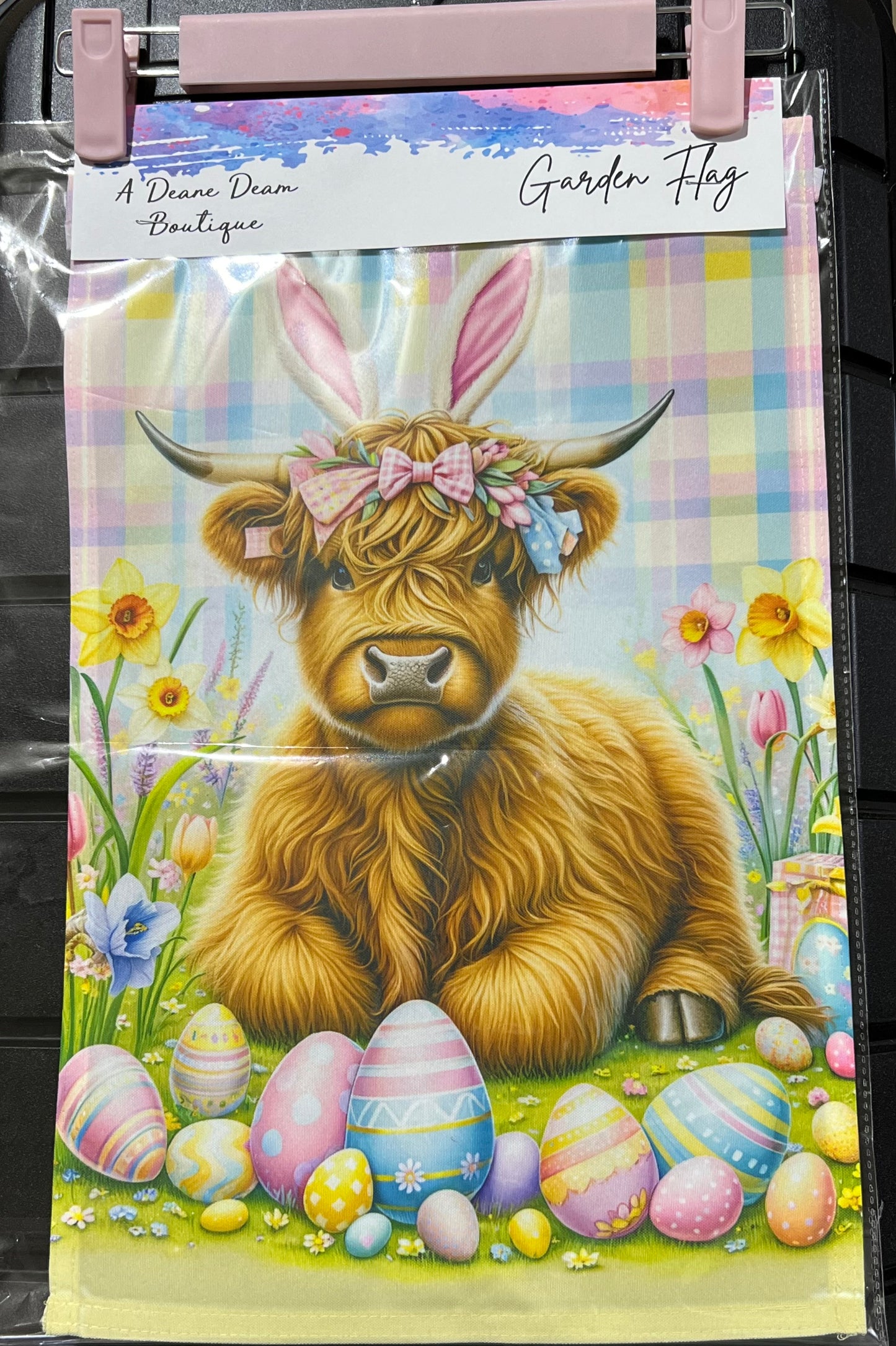 Easter Highland Cow