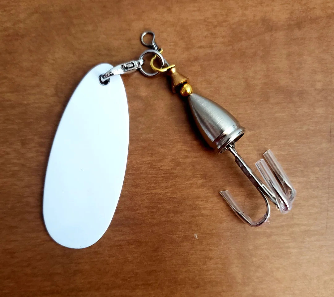 Sublimation Flat Metal Fishing Lure