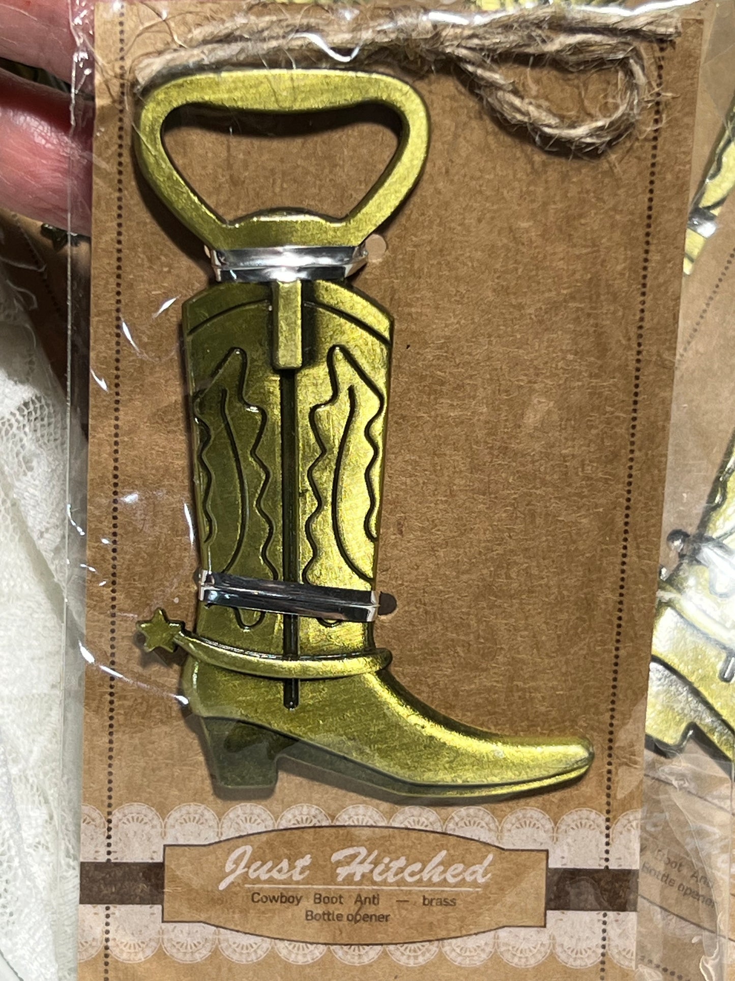 Cowboy Boot Bottle Opener