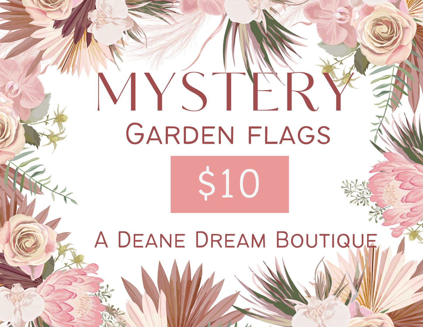 Mystery Garden Flag