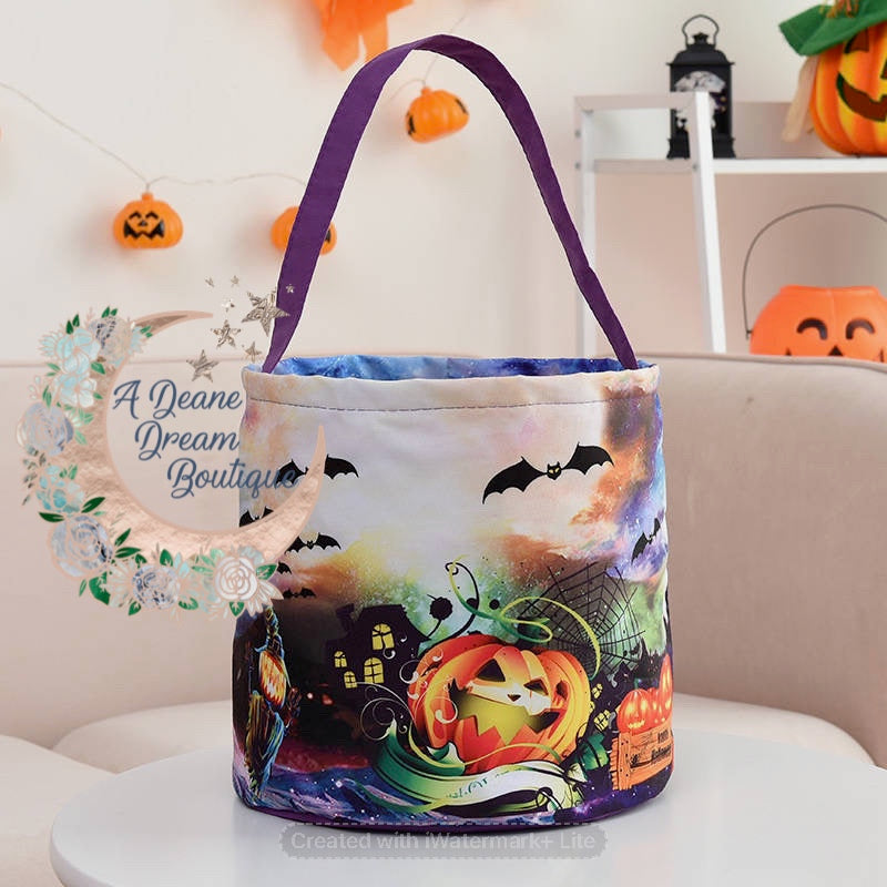 Preorder Led Lighted Halloween Buckets