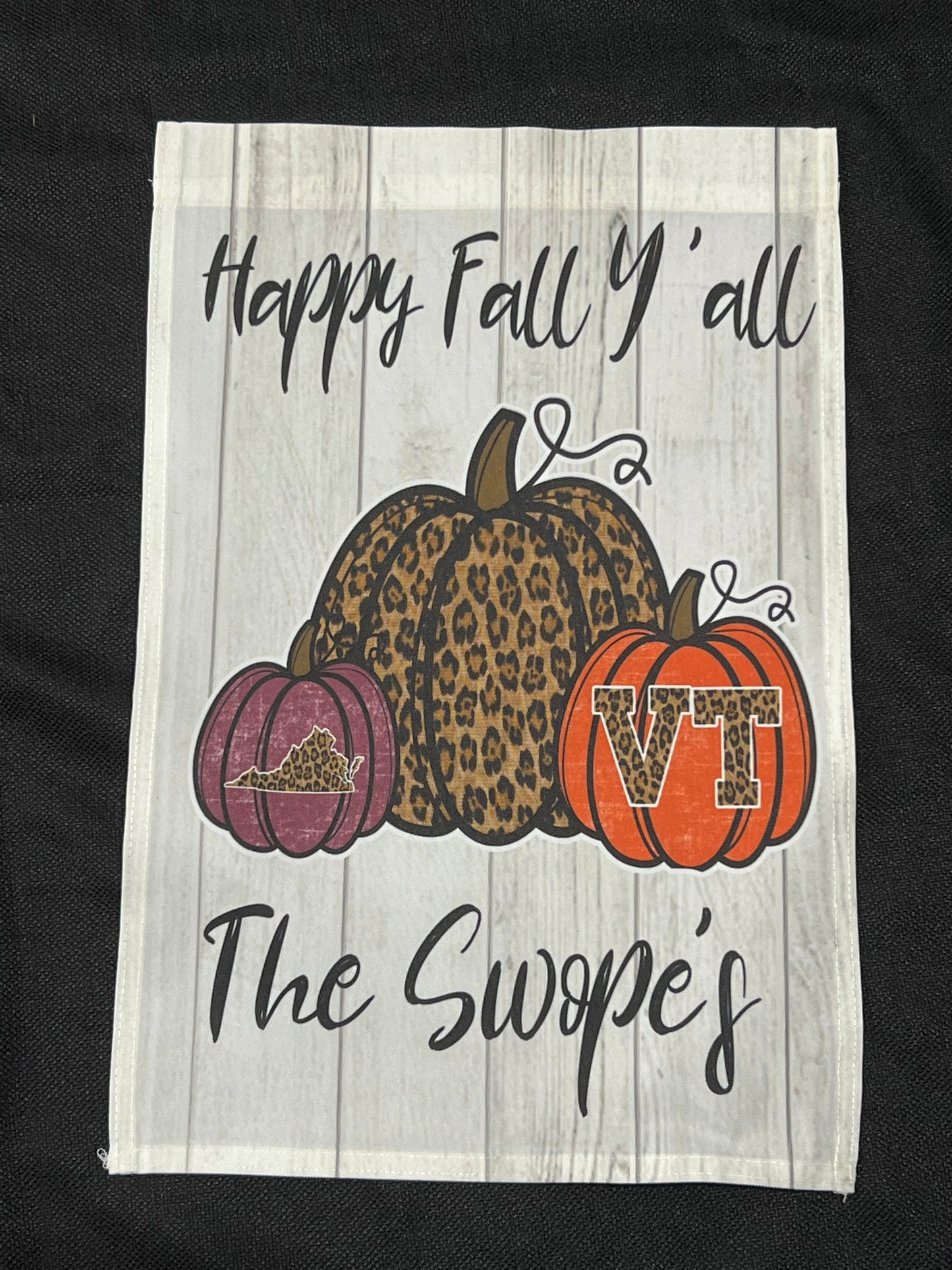 Fall Team Garden Flags