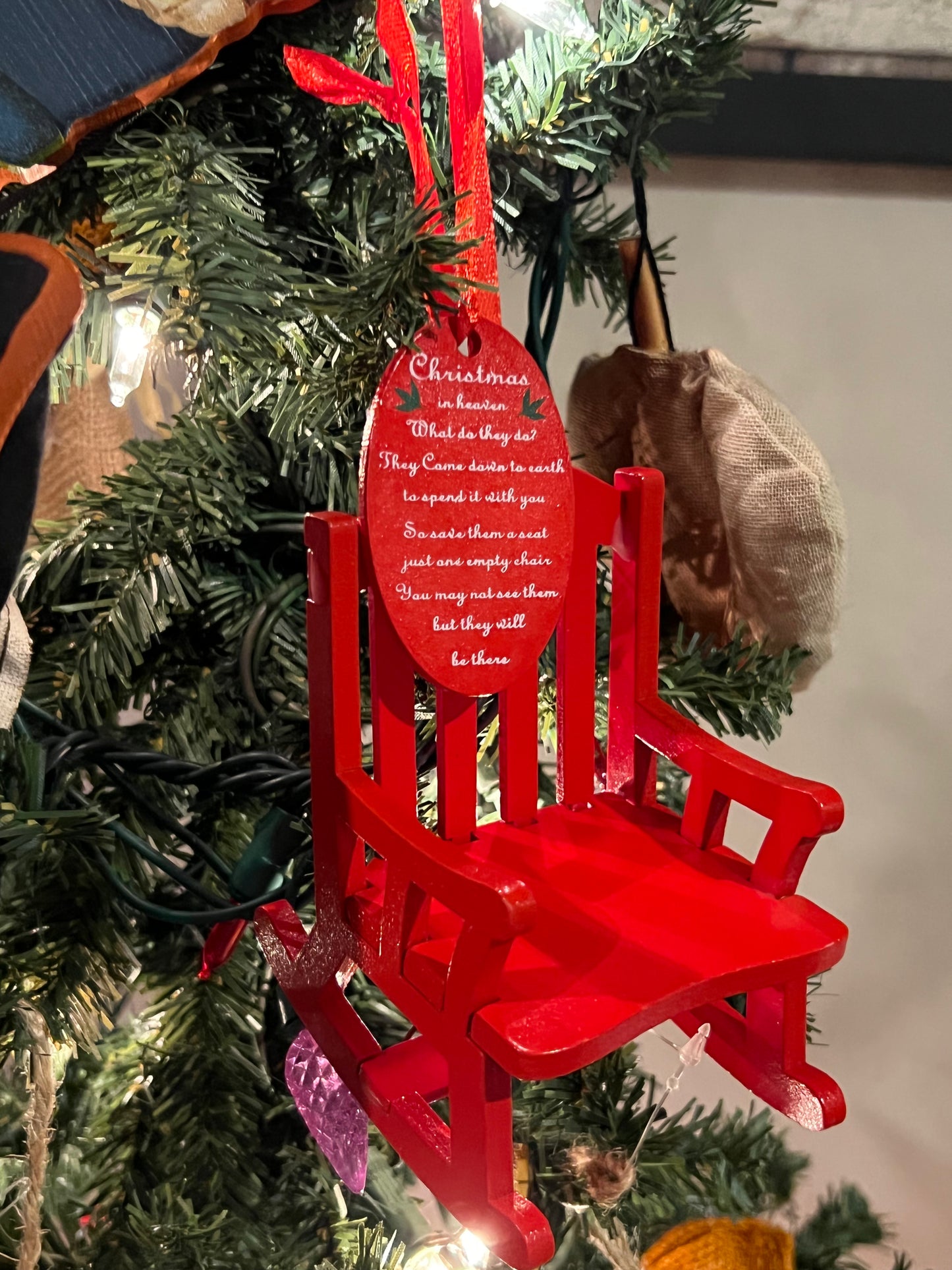 Christmas in Heaven Chair