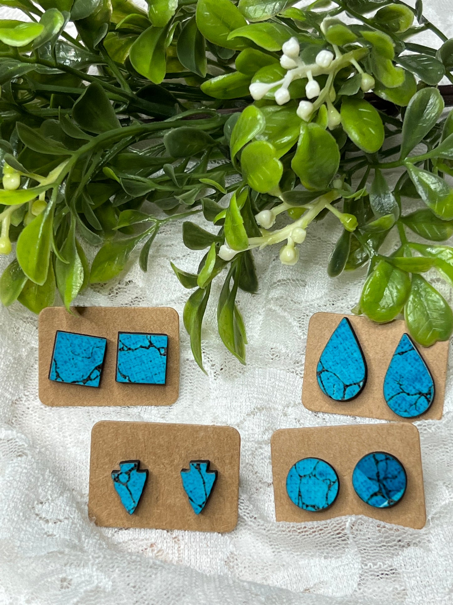 Dainty Turquoise Studs