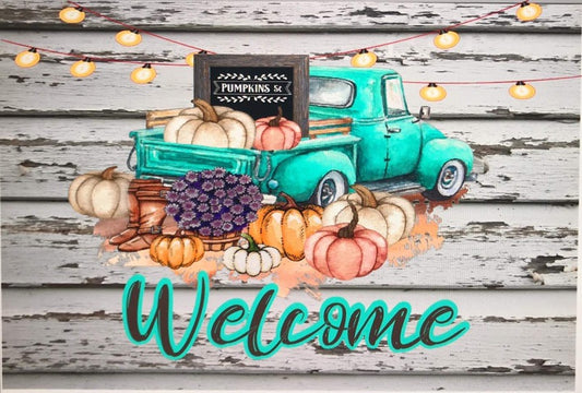 FALL WELCOME SIGN