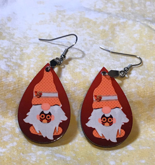 FALL GNOMES WITH OWLS EARRINGS