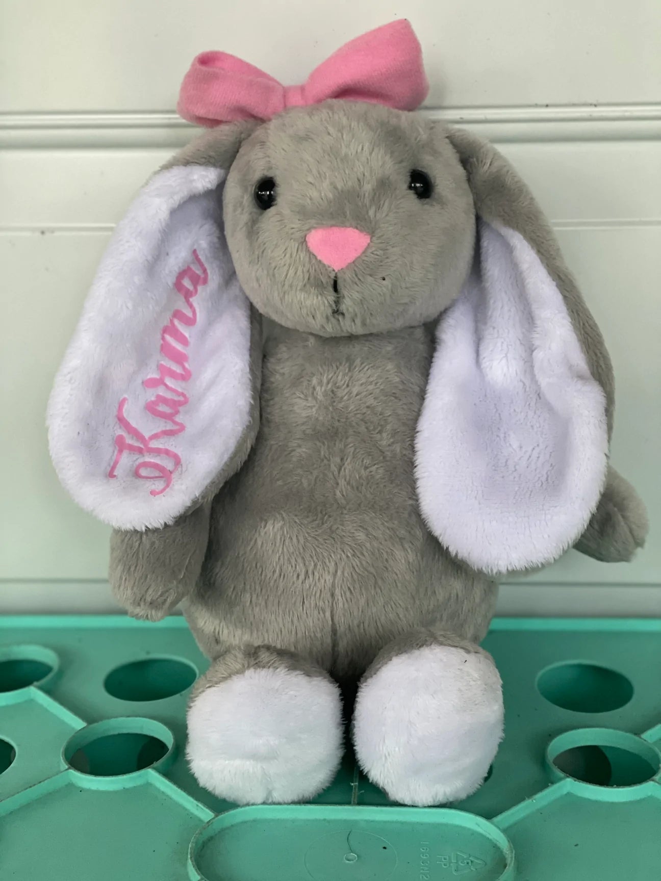 Preorder Personalized Plush Bunny