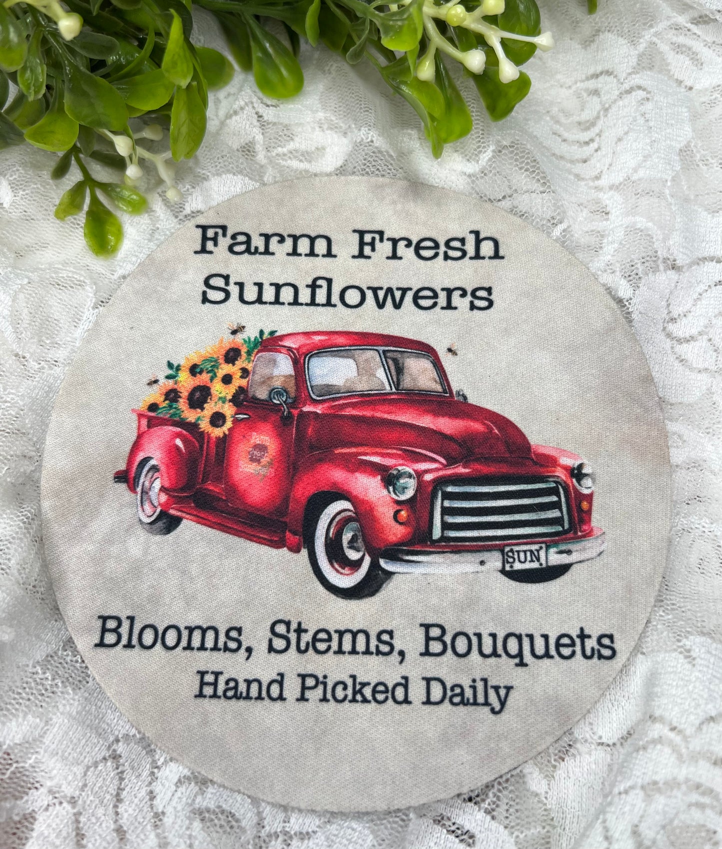 Farm Fresh Sunflowers Lid Opener