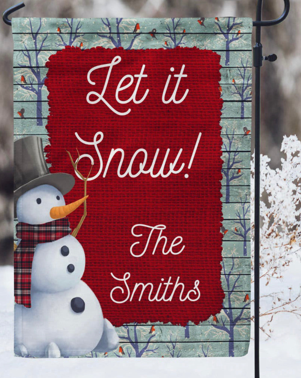 LET IT SNOW PERSONALIZED