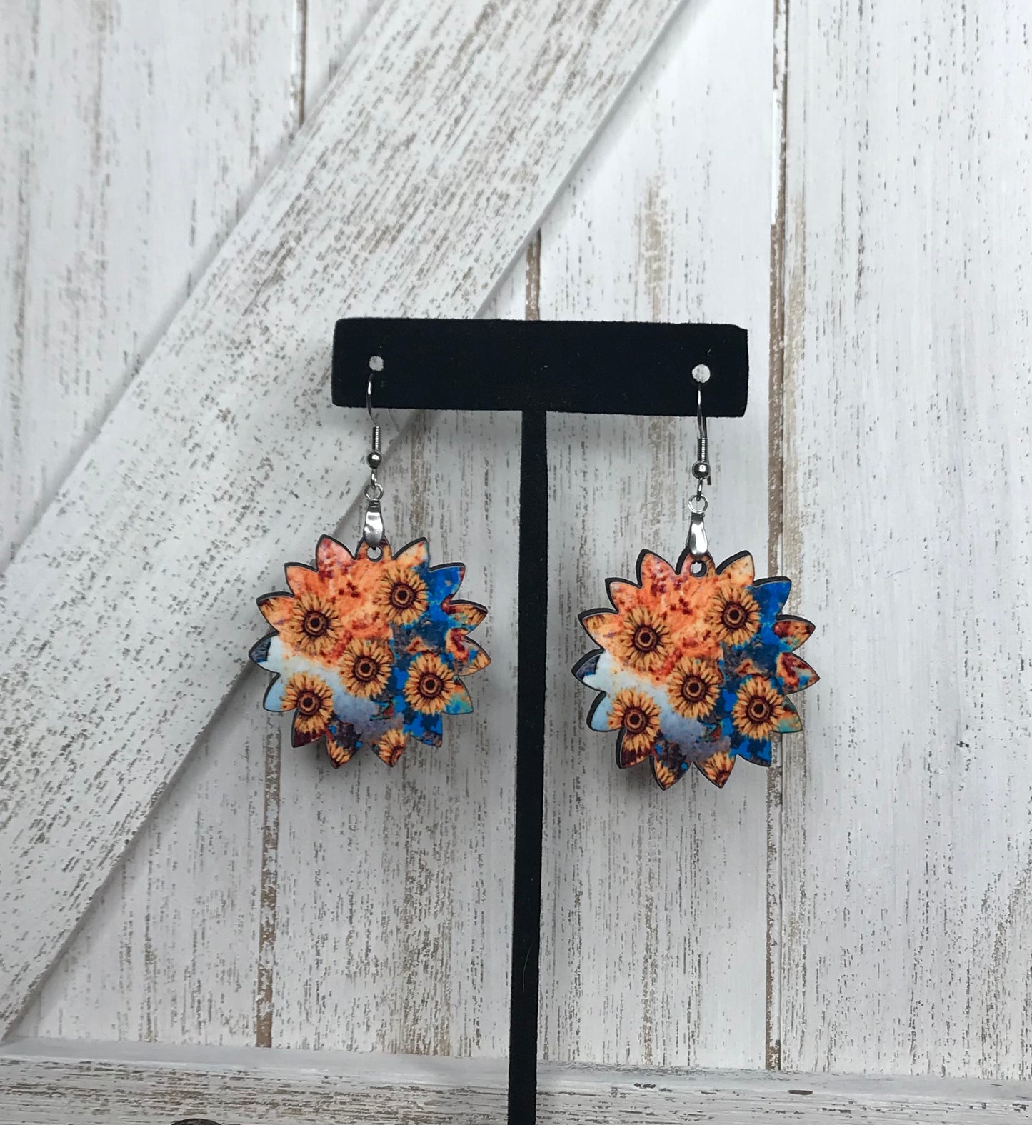 WESTERN SUNFLOWER EARRINGS