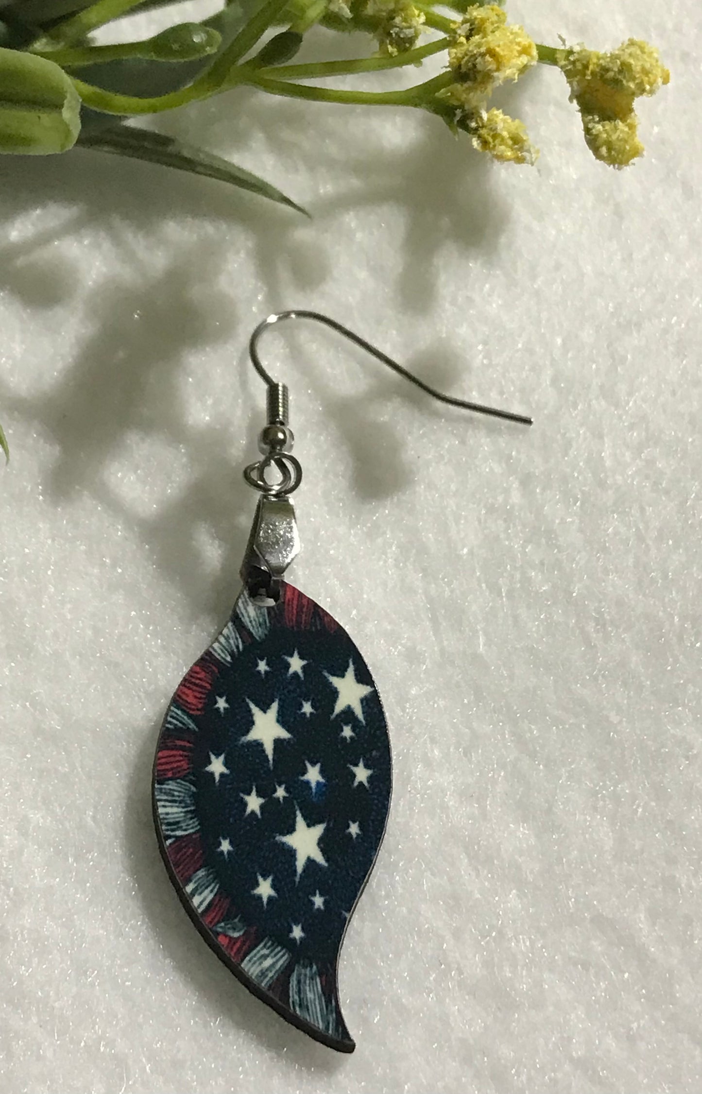 Red White and Blue Earrings