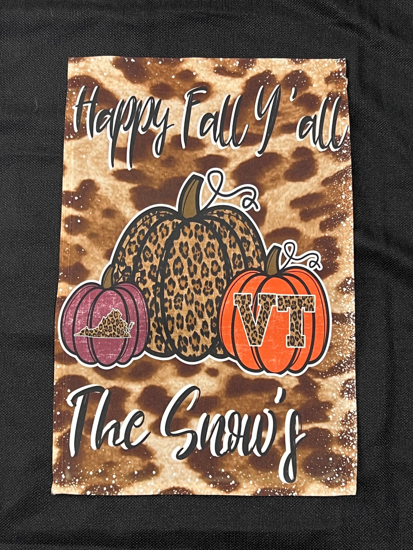 Fall Team Garden Flags