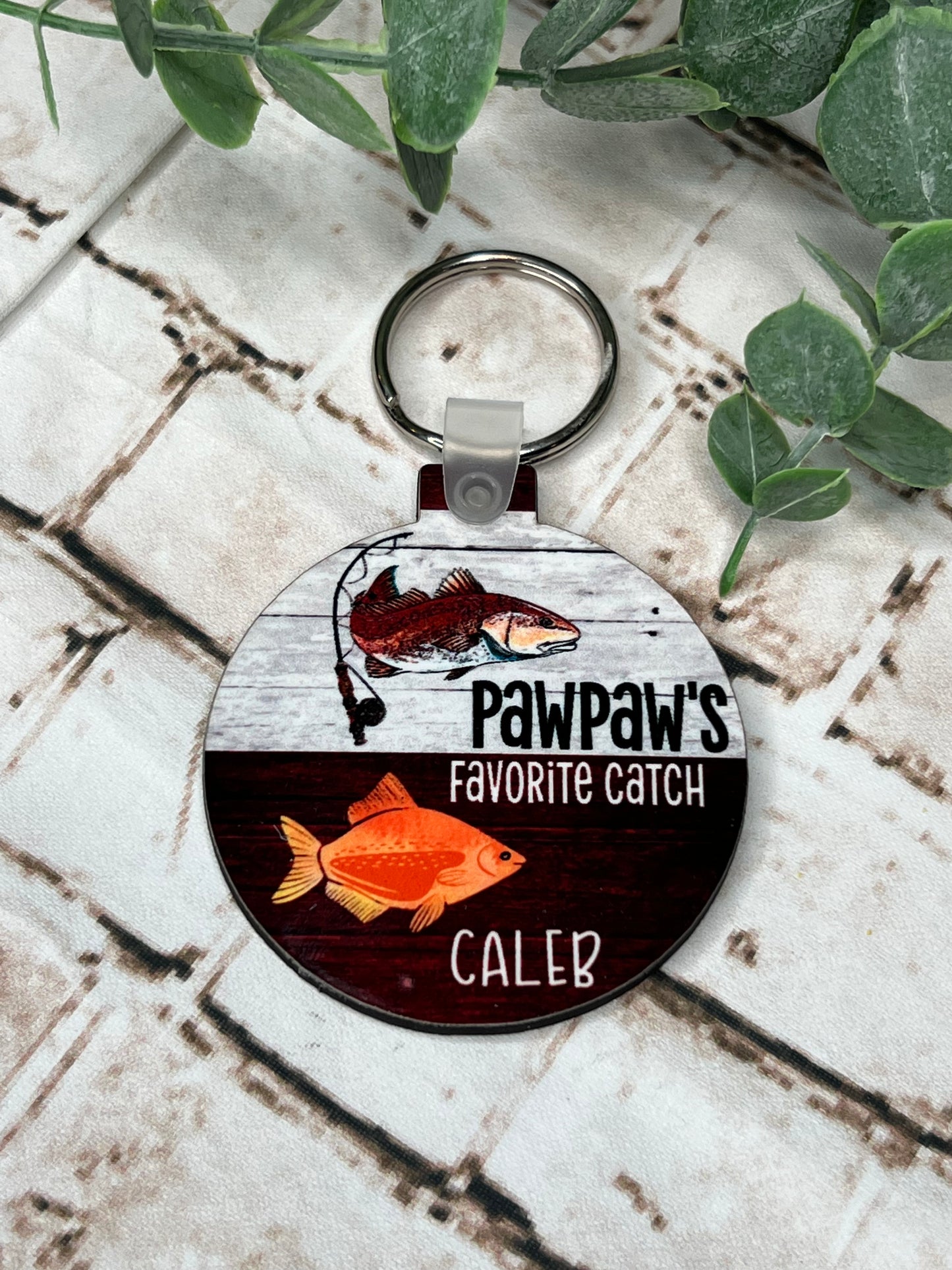 Favorite Catch Keychain