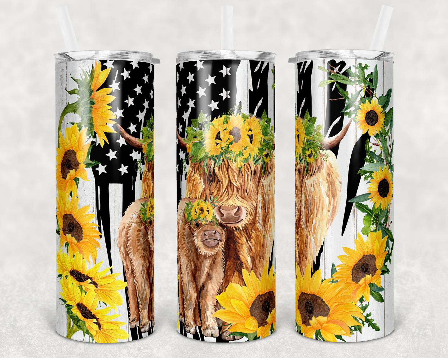 HIGHLAND COW MOM & BABY INSULATED TUMBLER